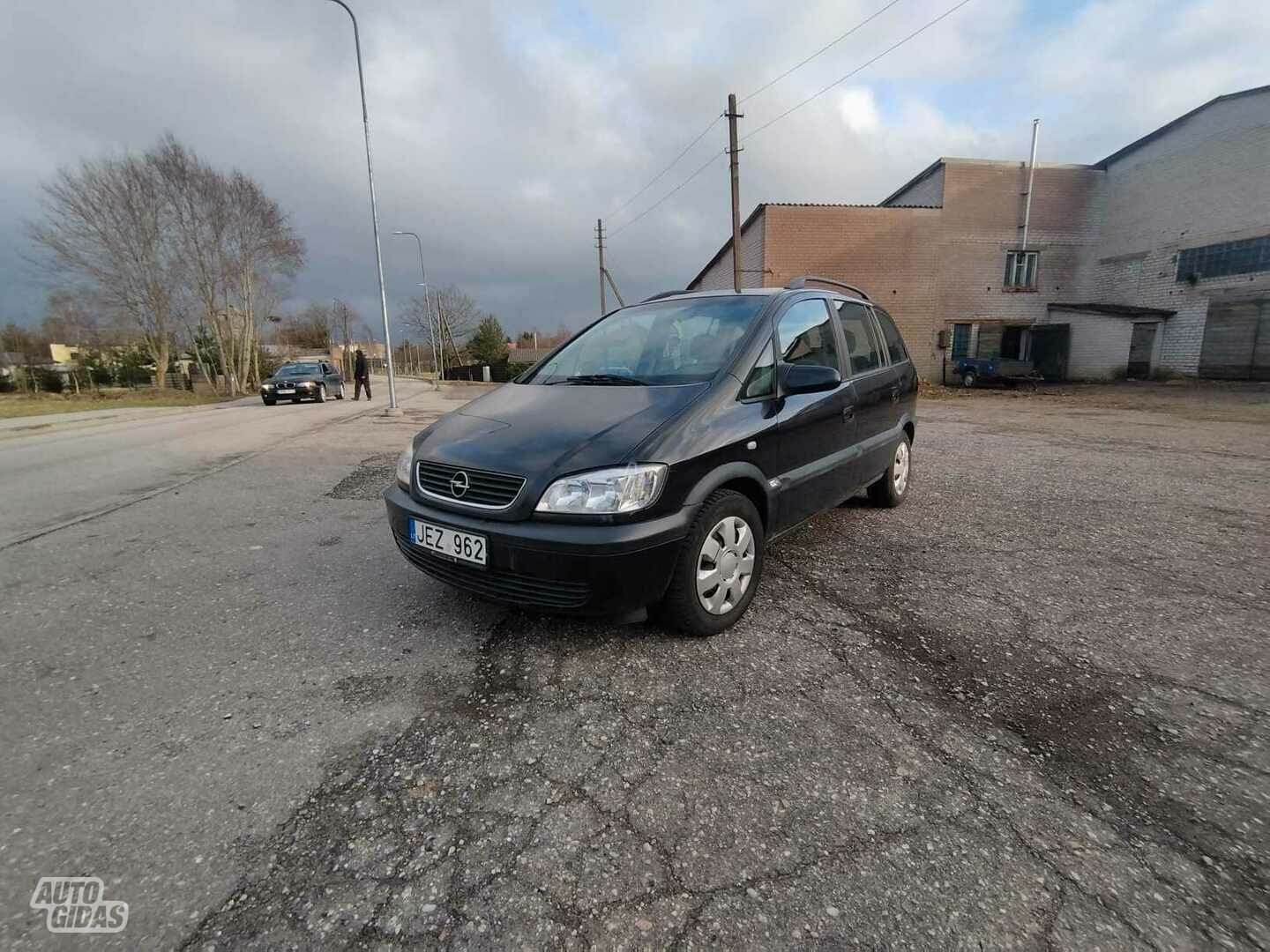 Opel Zafira 2003 y Van