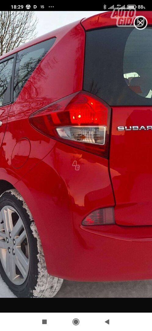 Subaru Trezia 2013 m dalys