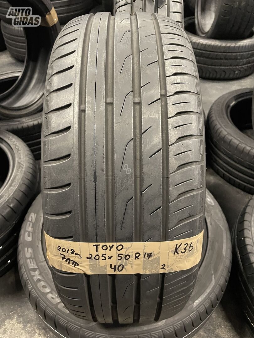 Toyo R17 summer tyres passanger car
