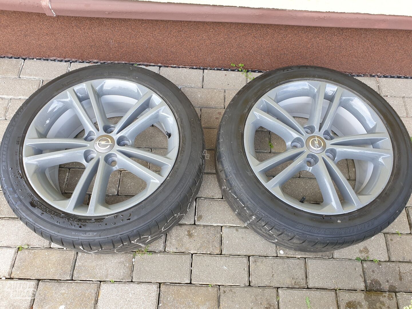 Opel R18 lengvojo lydinio ratlankiai