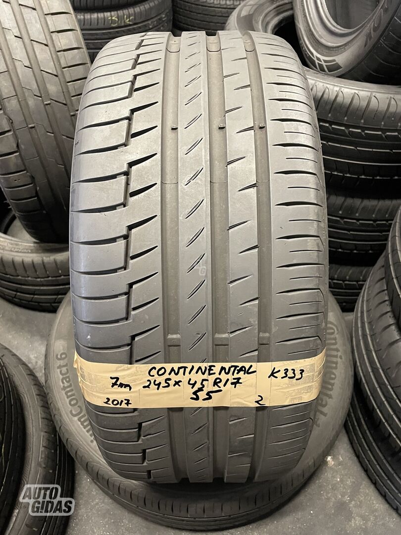 Continental R17 summer tyres passanger car