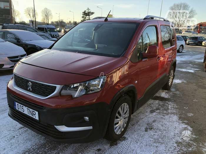 Peugeot Rifter 2019 y Van