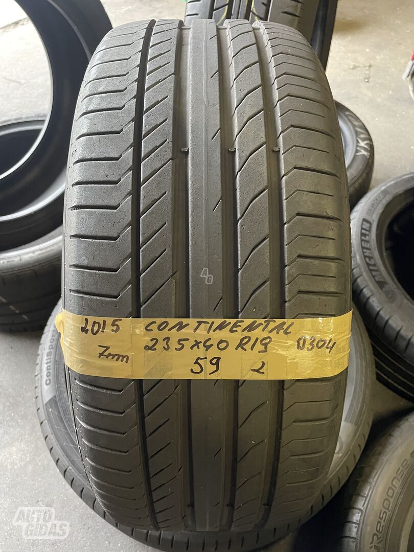 Continental R19 summer tyres passanger car