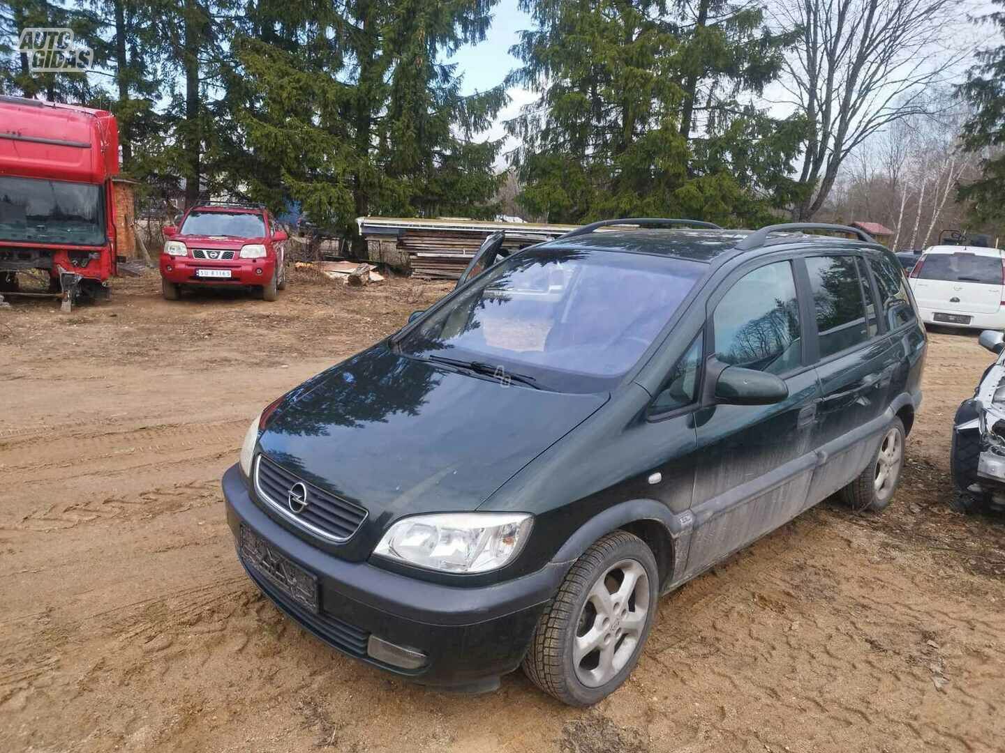 Opel Zafira A 2002 y parts