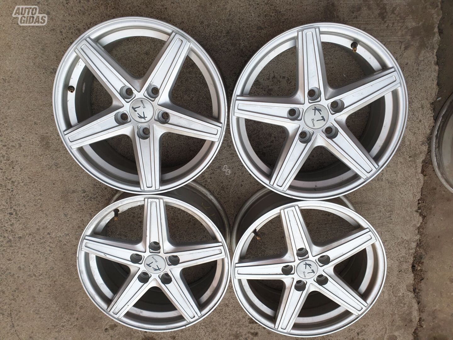 Light alloy R16 rims