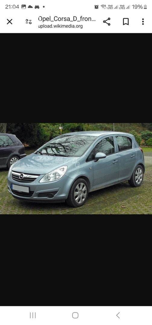 Opel Corsa D 2007 m dalys