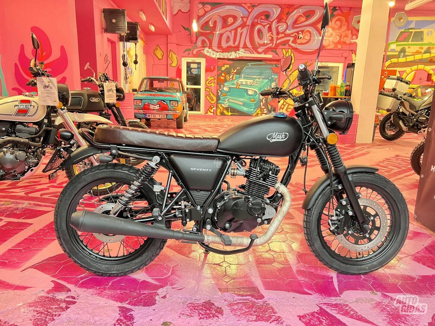Mash Seventy 2024 г Классический / Streetbike мотоцикл