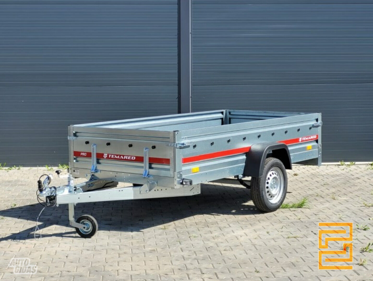 TEMARED 2.6m Stipri Linginė 2024 y Car trailer