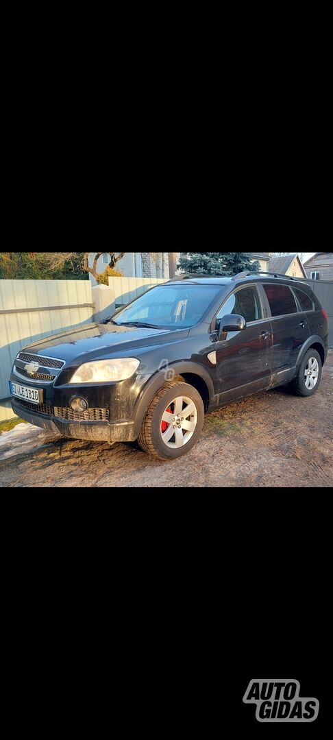 Chevrolet Captiva 2008 m dalys