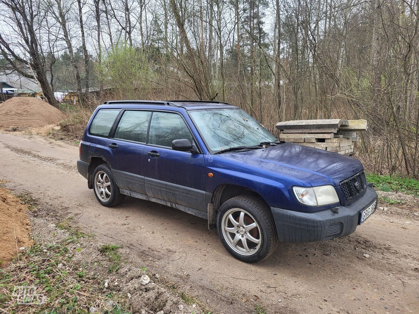 Subaru Forester 2002 m Visureigis