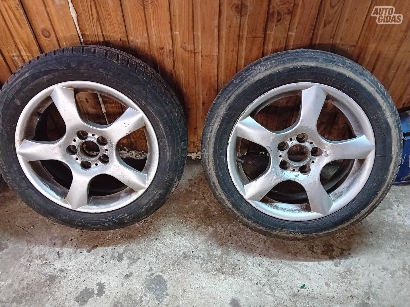 Light alloy R15 rims