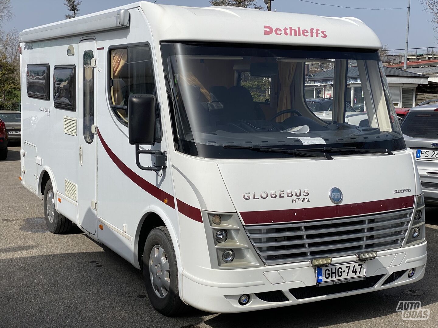 Dethleffs Globebus integral 2007 m Turistinis automobilis