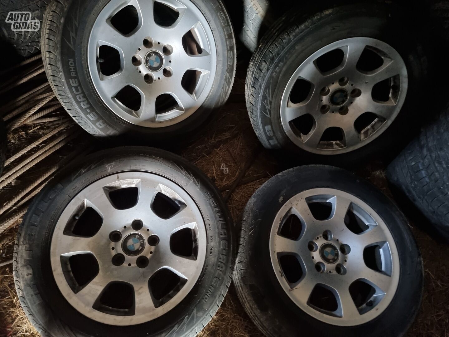 Light alloy R16 rims