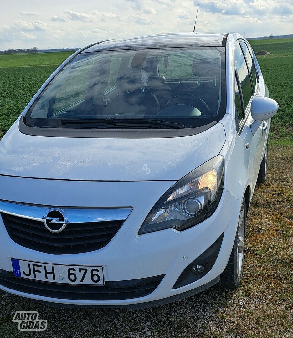 Opel Meriva 2011 m Hečbekas