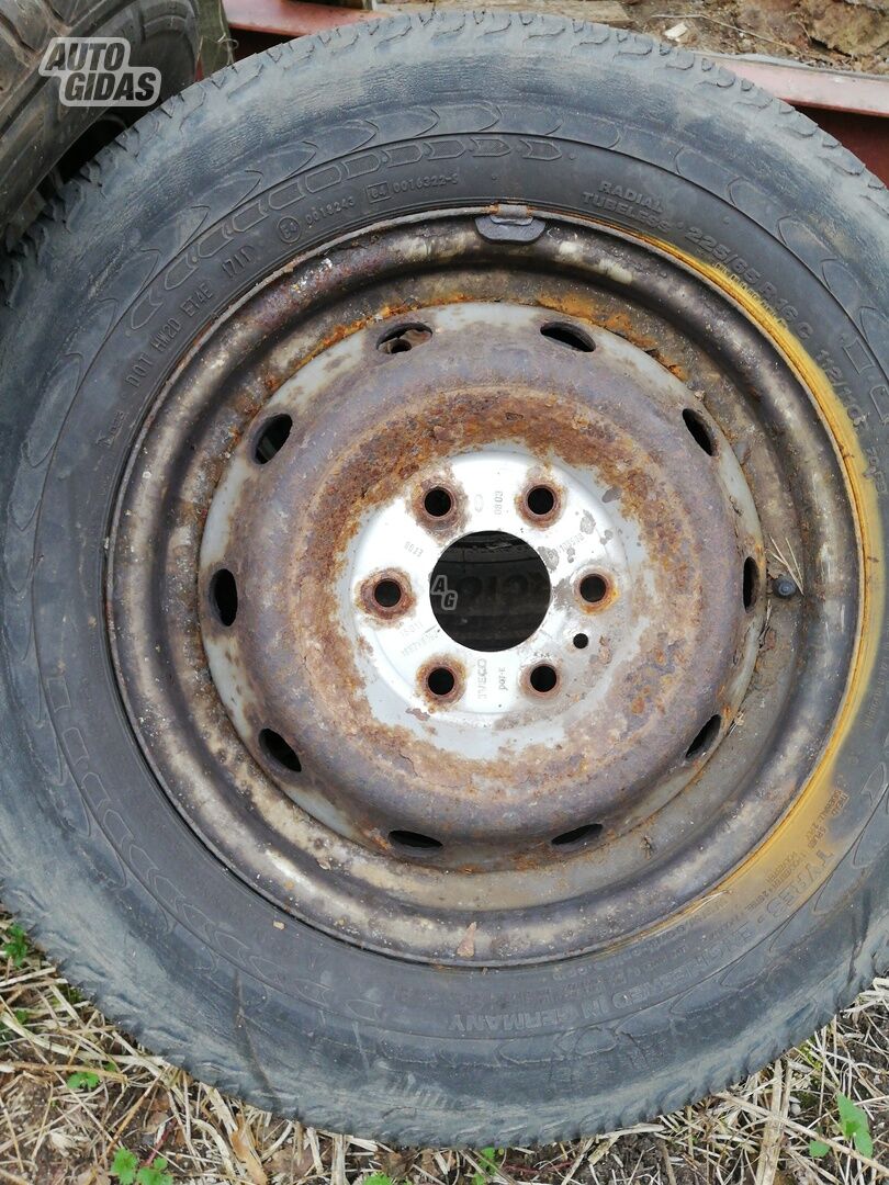 Iveco R16 steel stamped rims