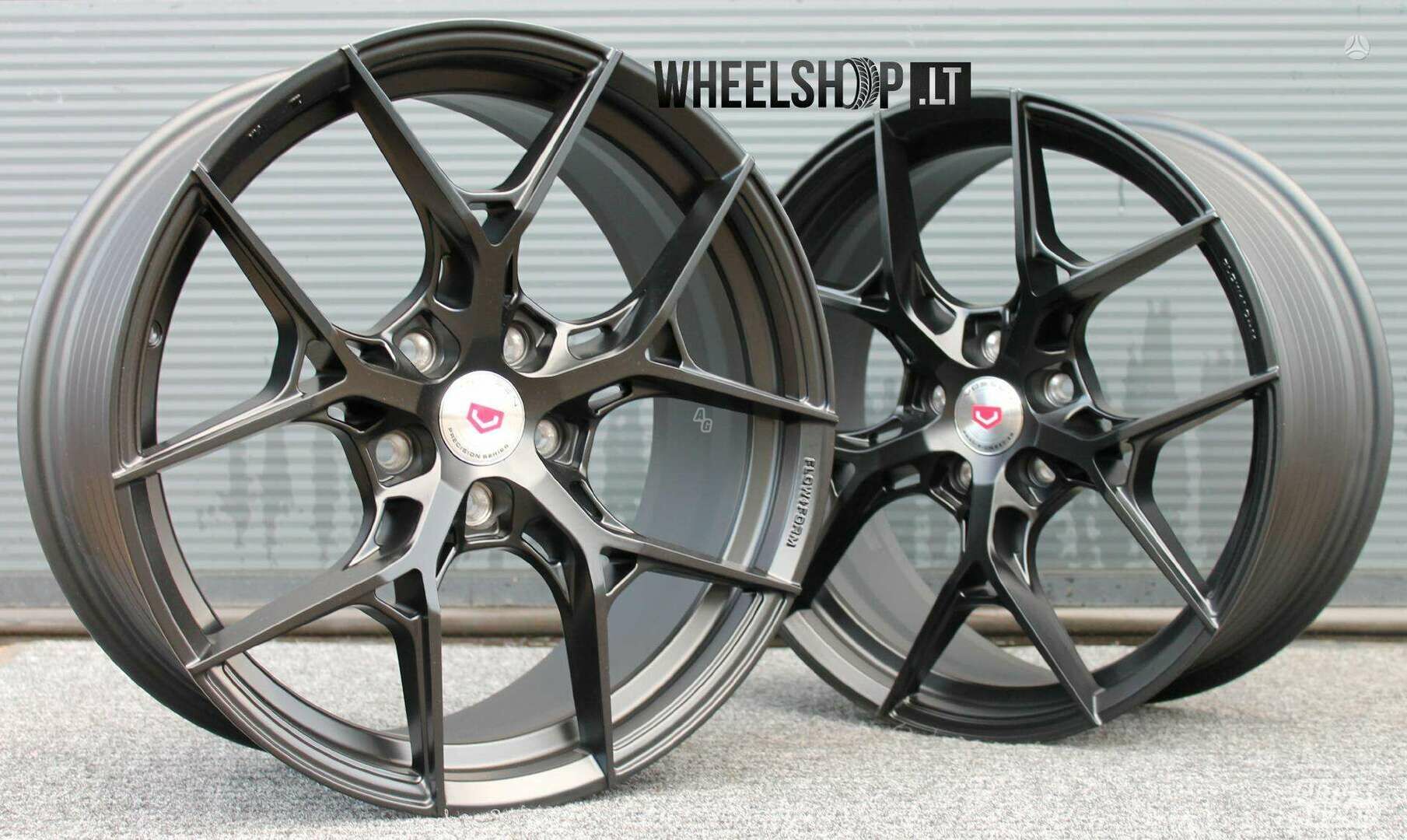 HF-5 Satin Black rims