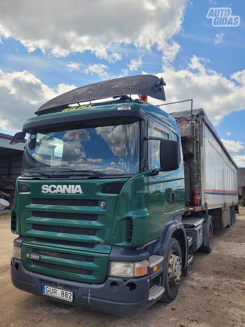Scania R380 2007 y Semi-trailer truck