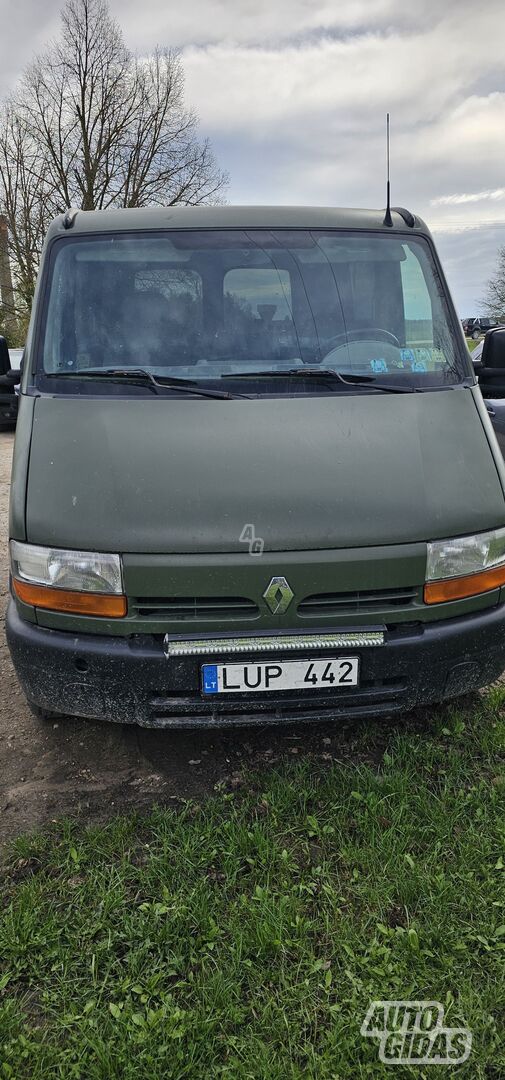 Renault Master 2000 m Kombi mikroautobusas