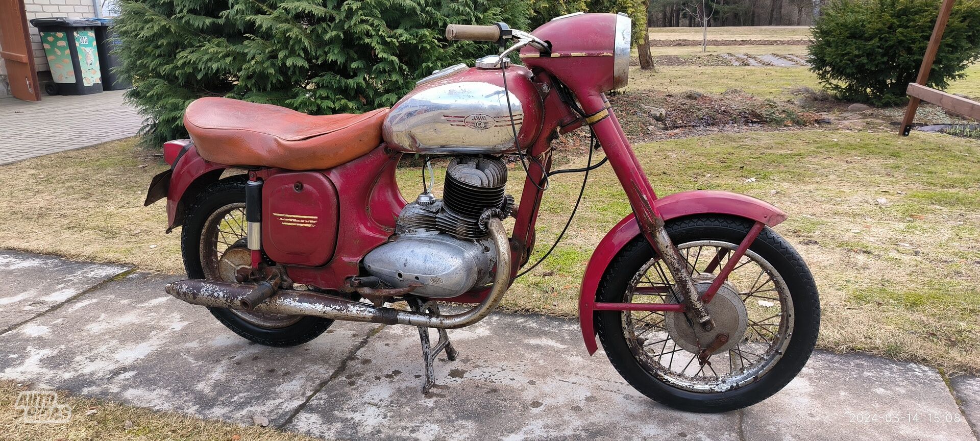 Jawa 250 typ 353 1959 m Klasikinis / Streetbike motociklas