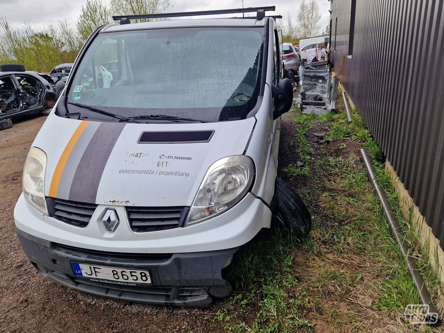 Renault Trafic 2009 m dalys