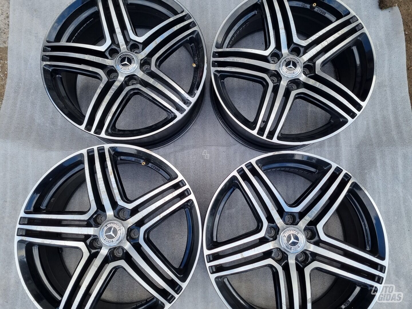 Mercedes-Benz E klasė E 350 light alloy R18 rims