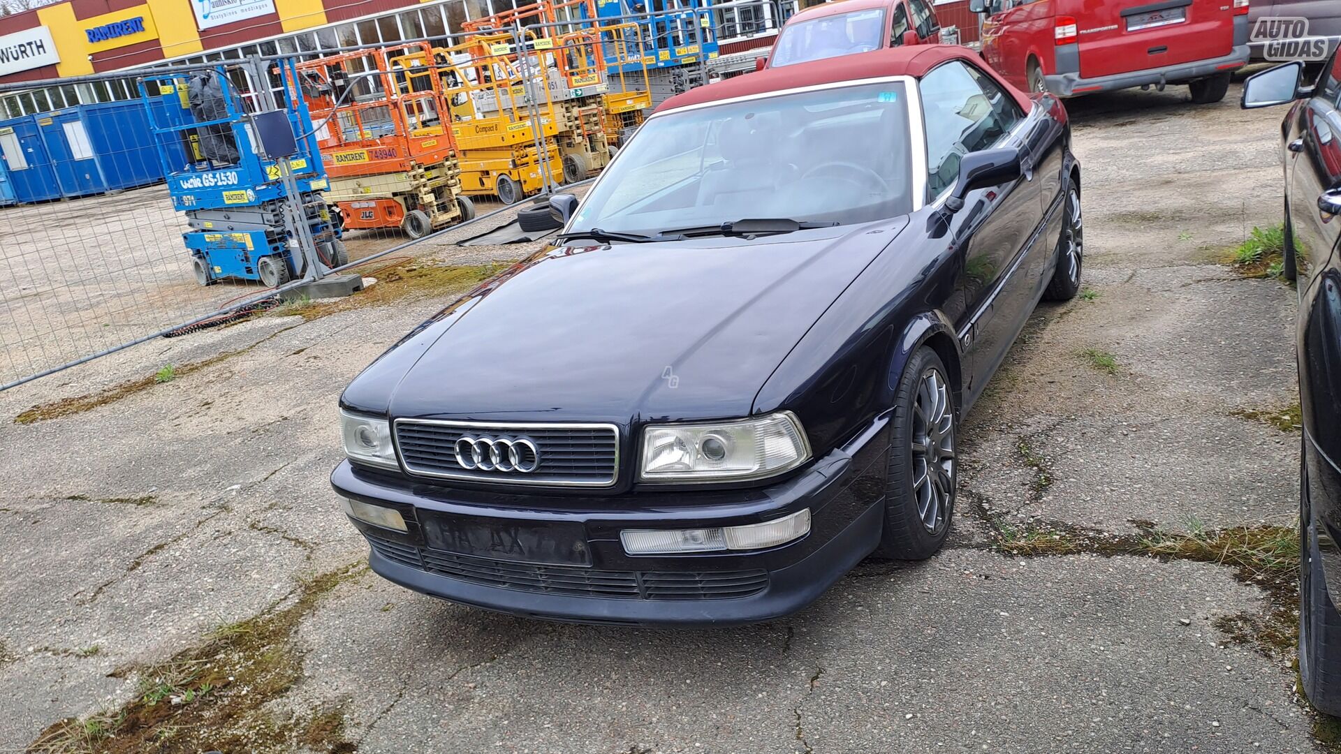 Audi 80 1996 m Kabrioletas