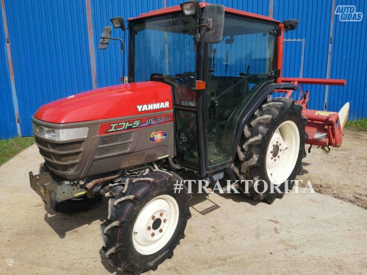 Yanmar 13 800 → 13 000Eur 2010 y Tractor