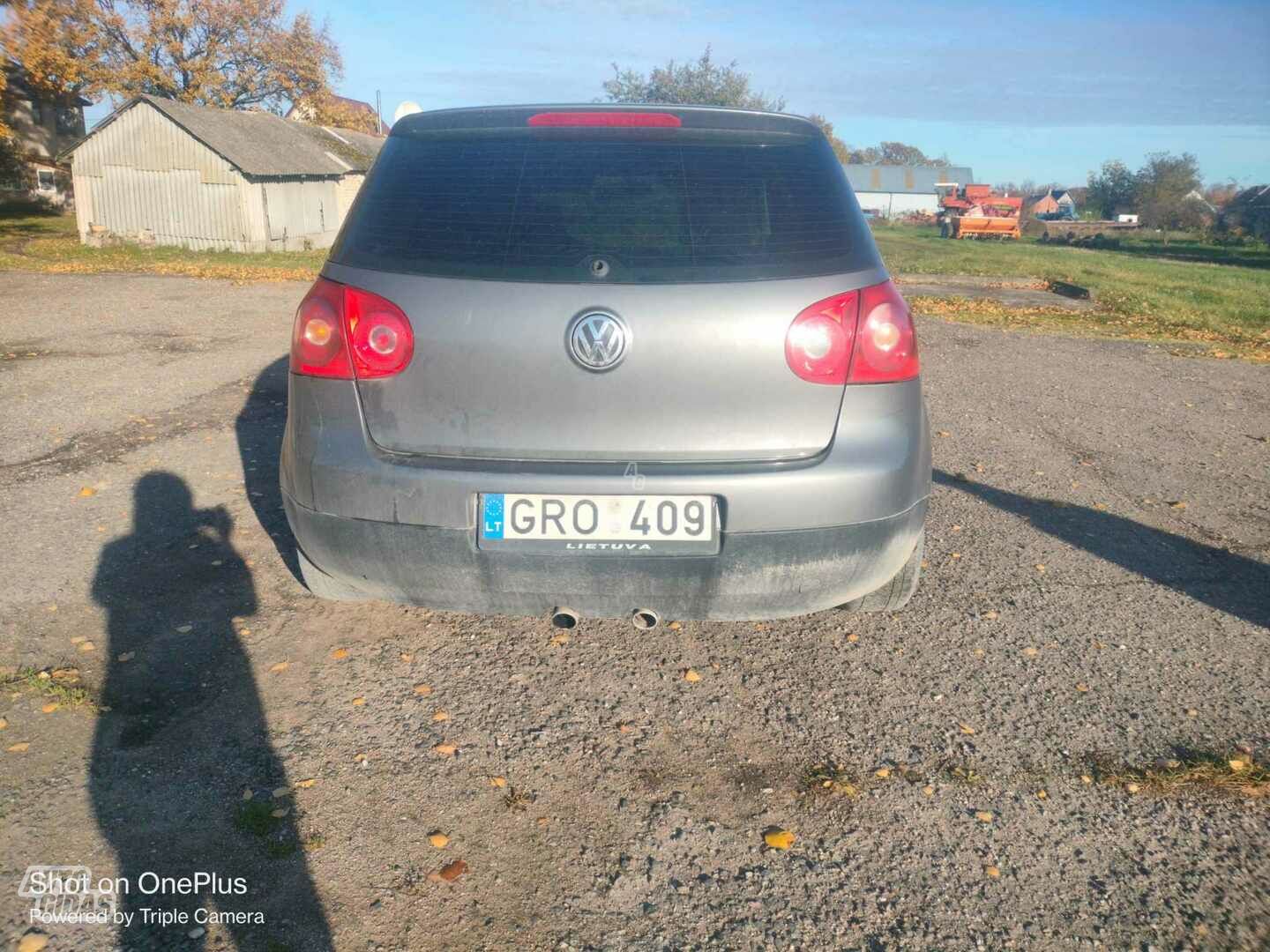 Volkswagen Golf 2006 m dalys