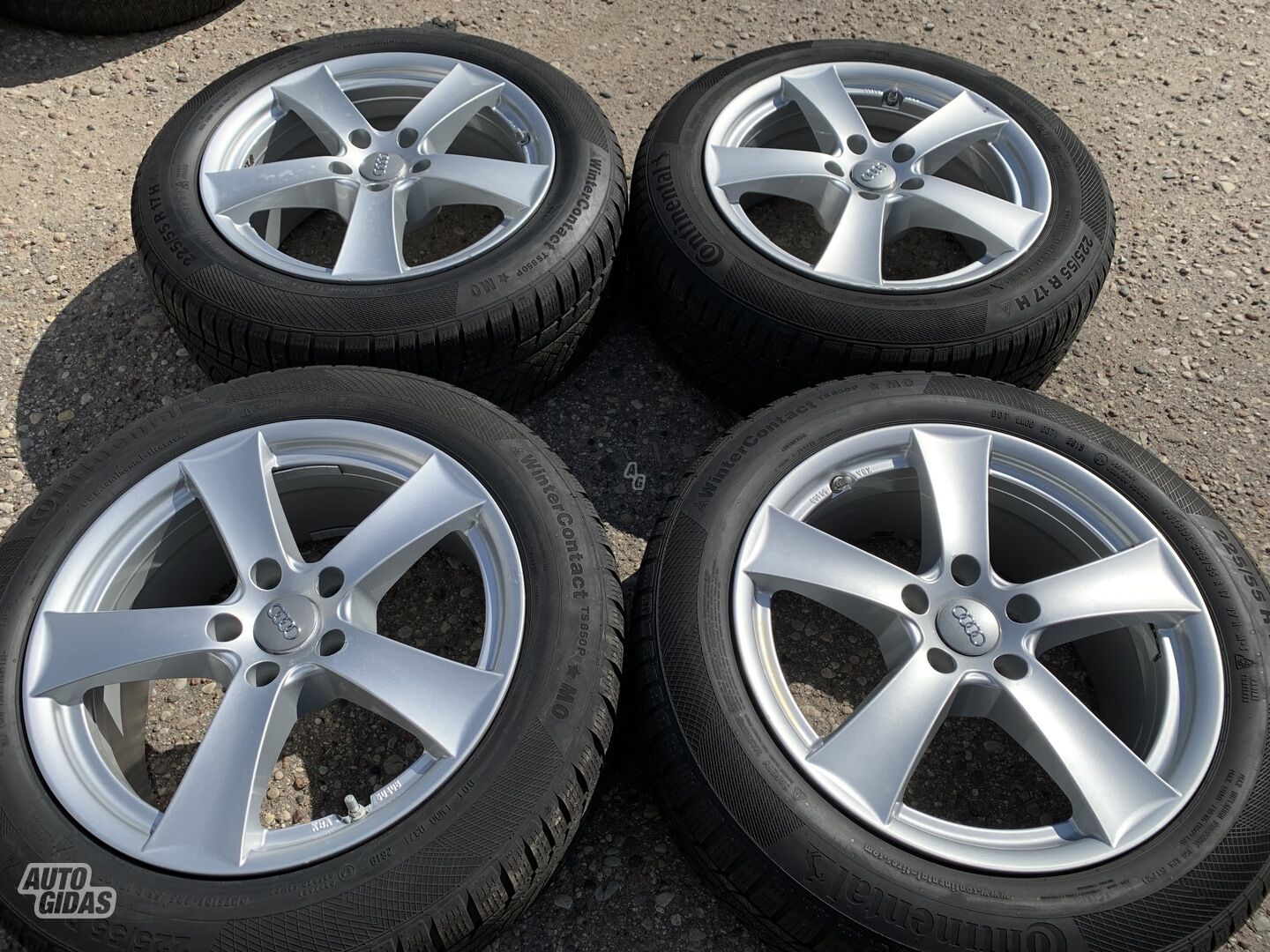 Audi R17 light alloy rims