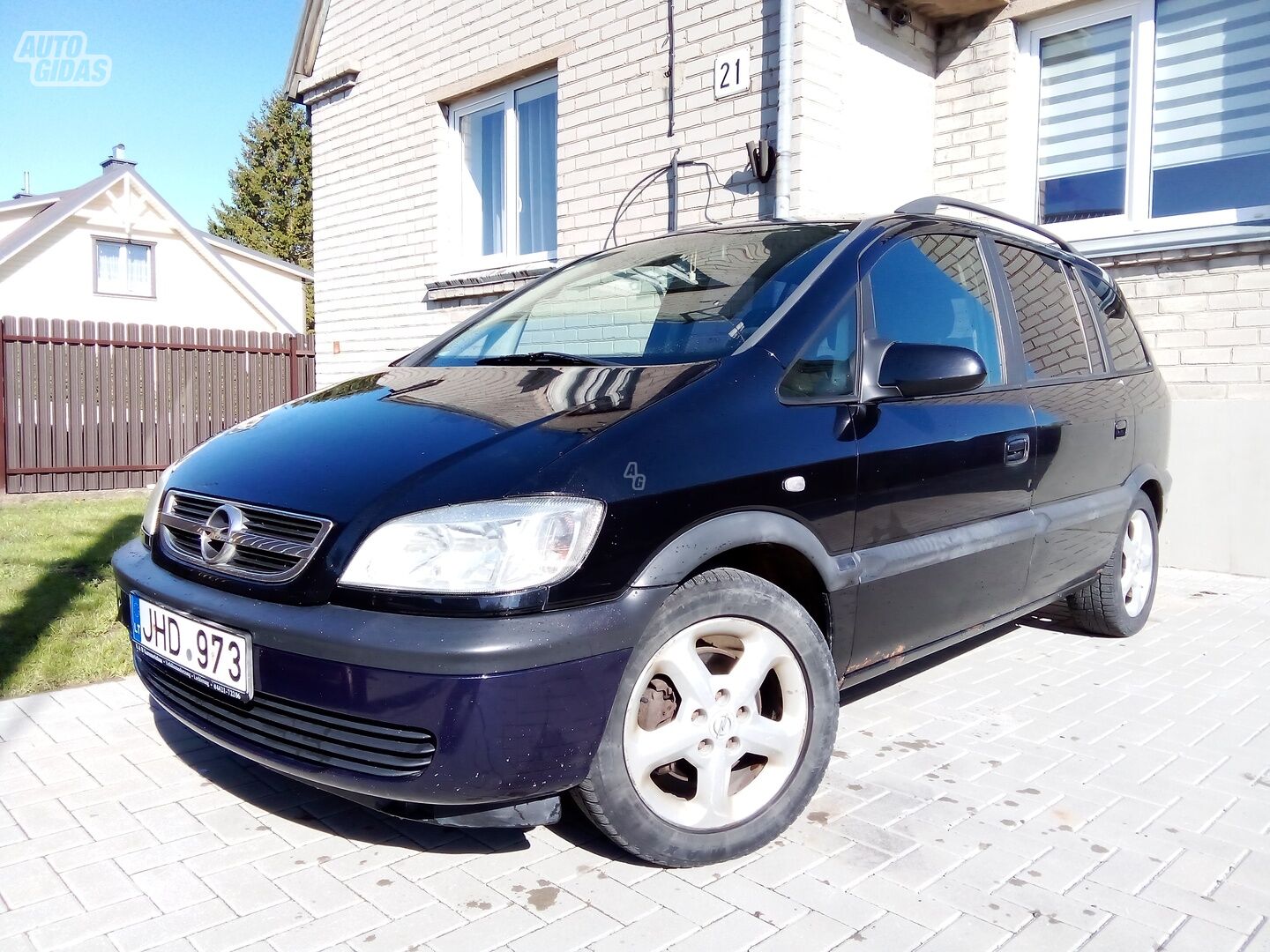 Opel Zafira 2003 y Van