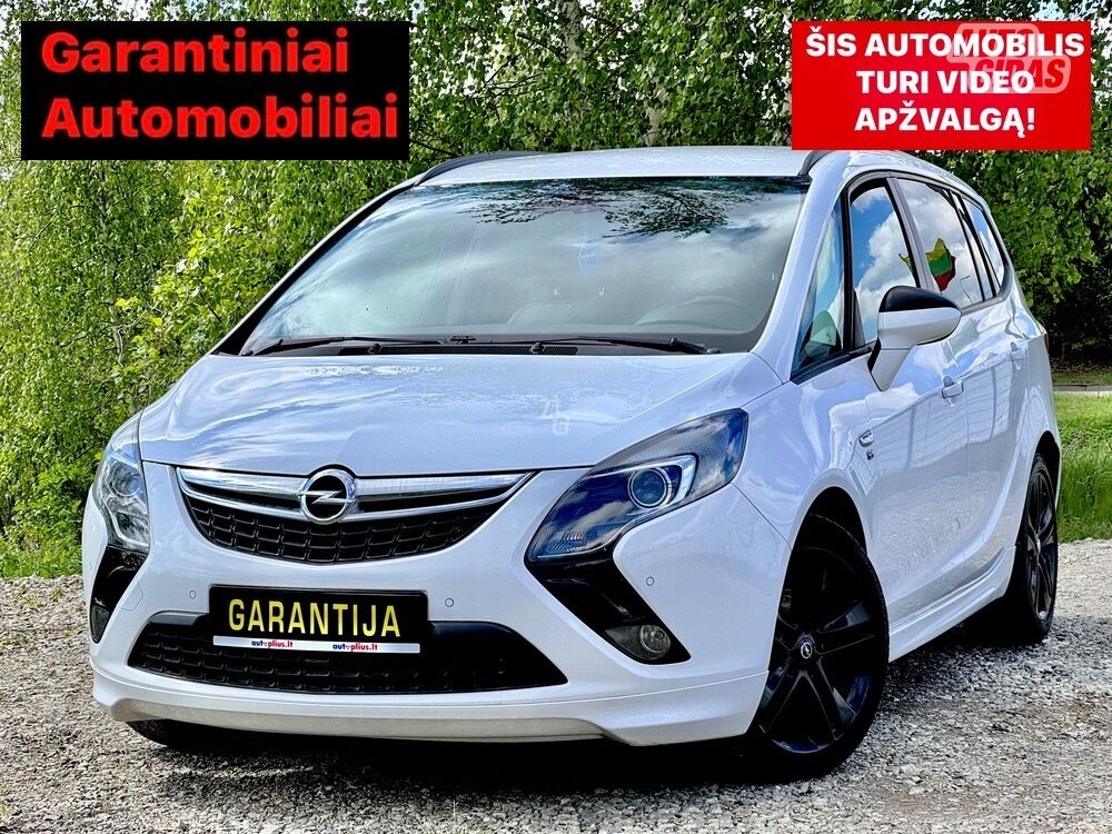 Opel Zafira 2014 y Van