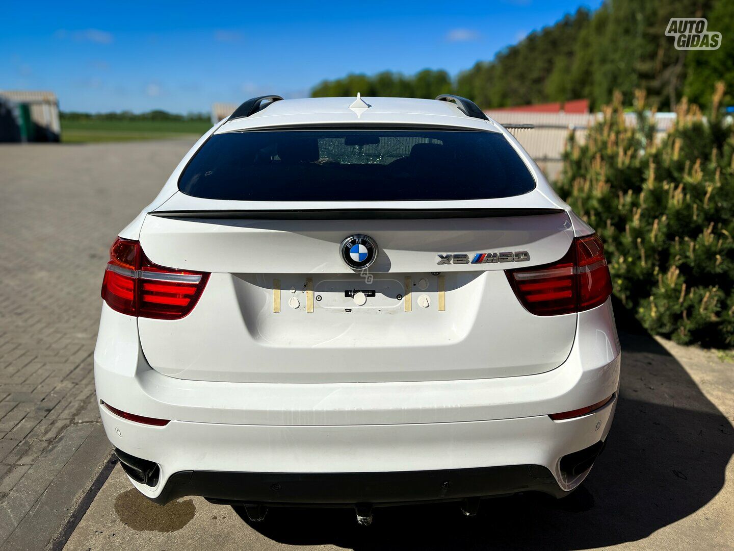 Bmw X6 2013 m dalys