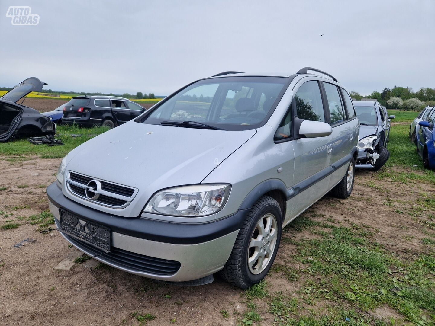 Opel Zafira A 2004 m dalys