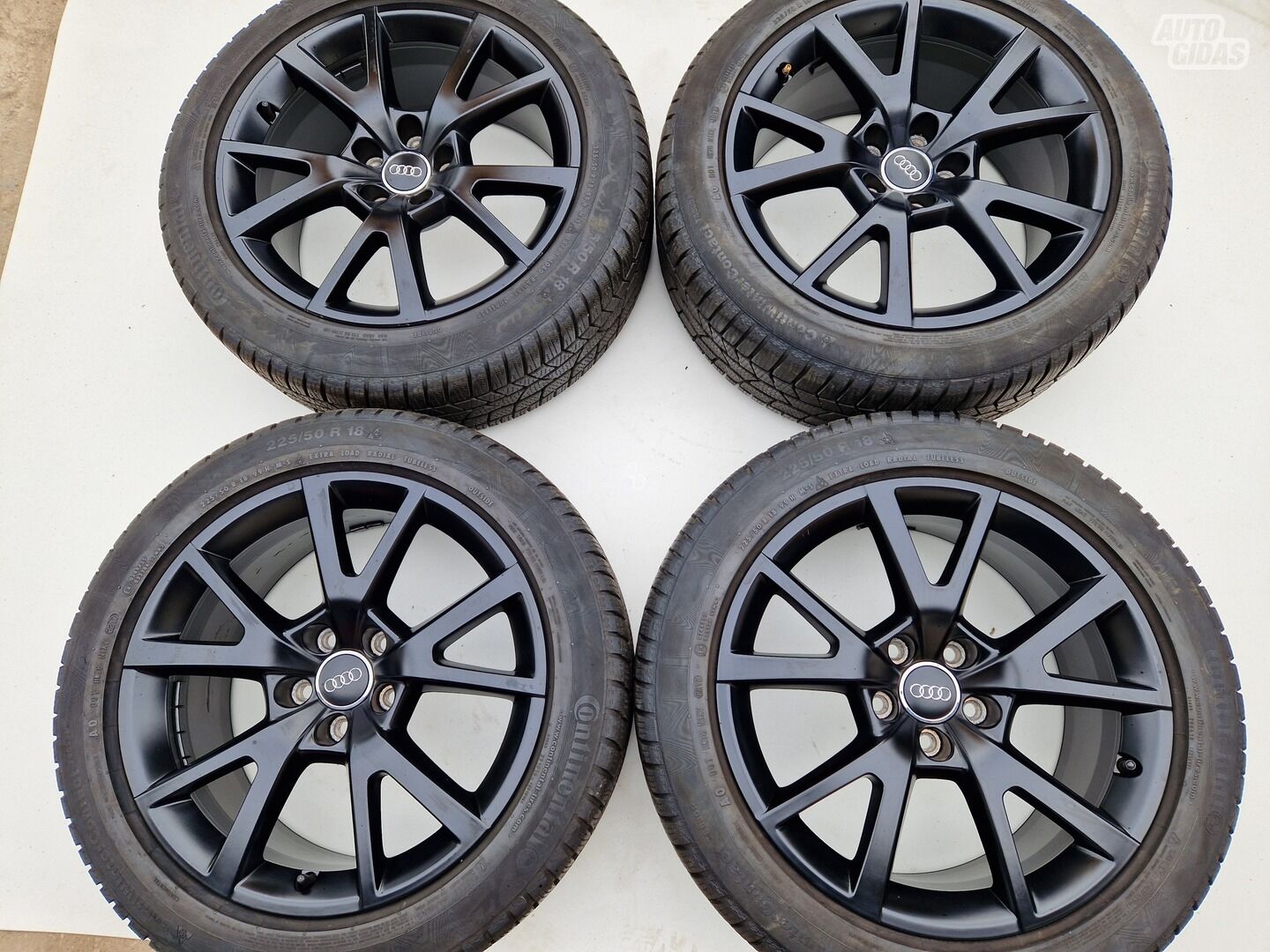 Audi R18 A6 originalūs A6 light alloy R18 rims