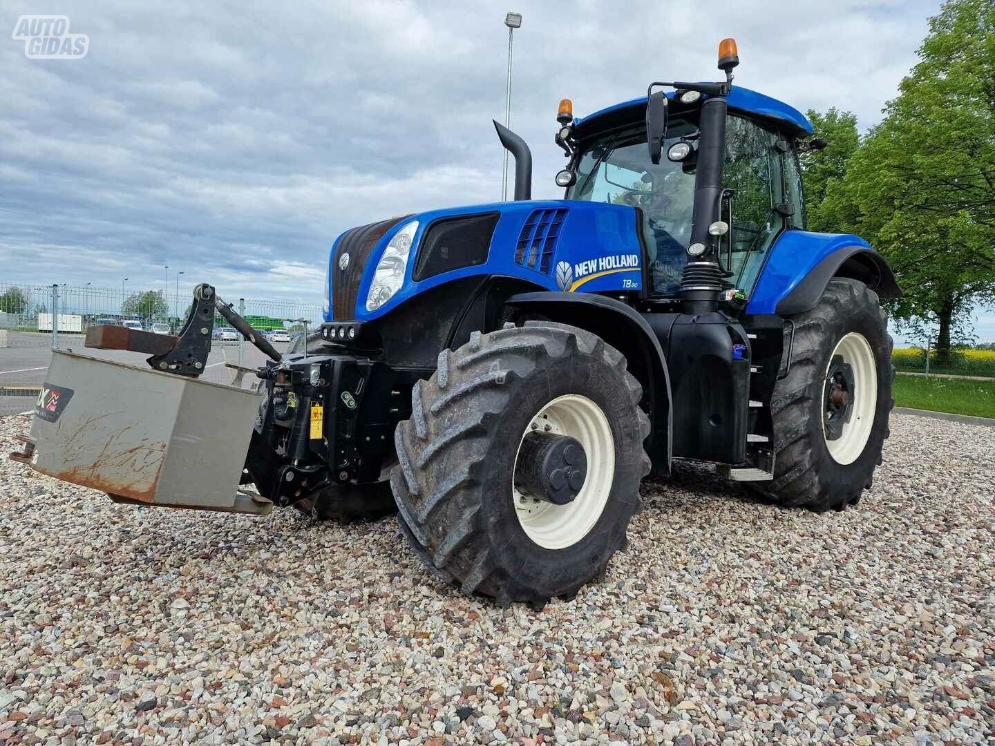 New Holland 2017 m Traktorius