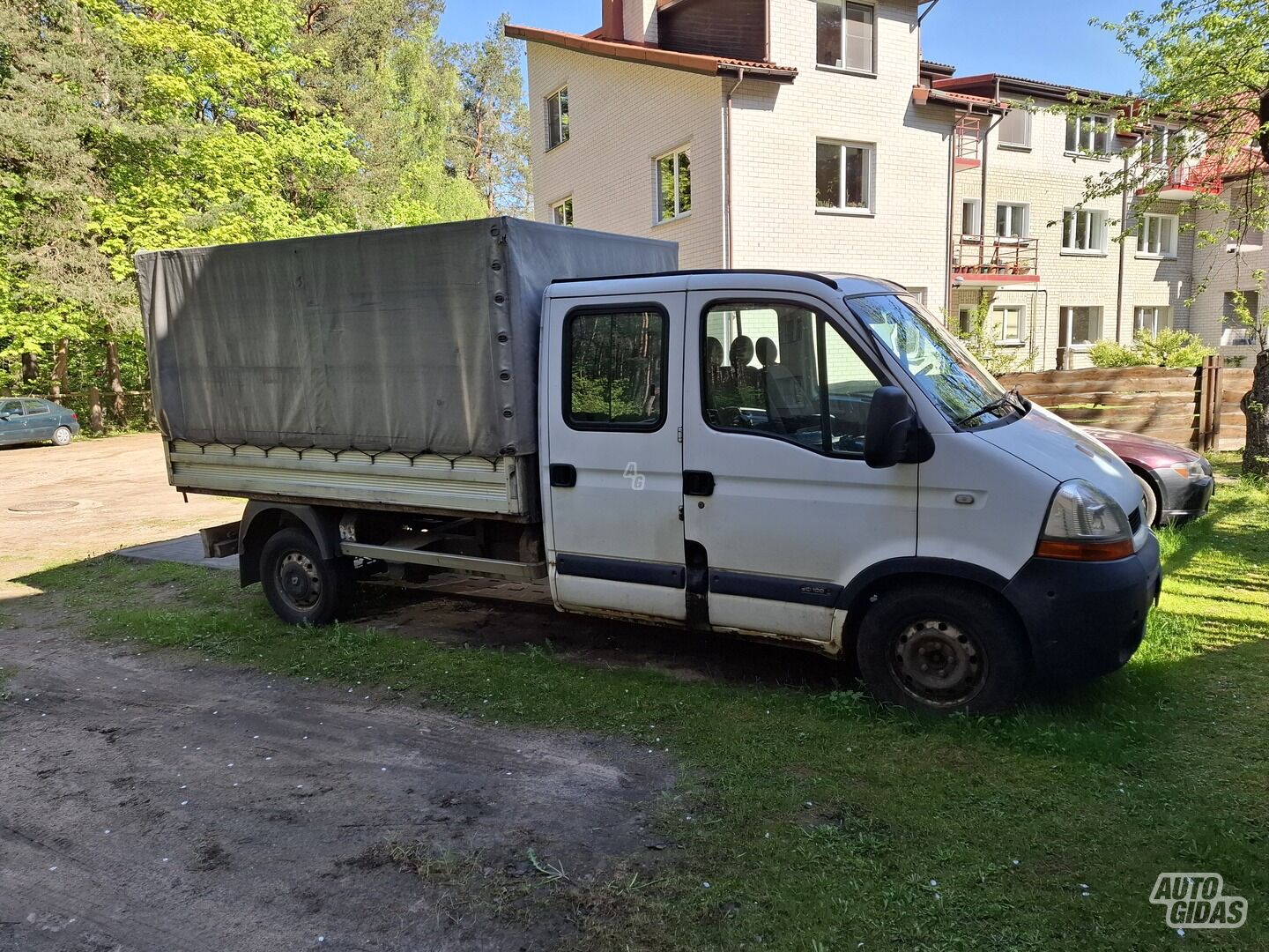 Renault Master 2005 m Krovininis mikroautobusas