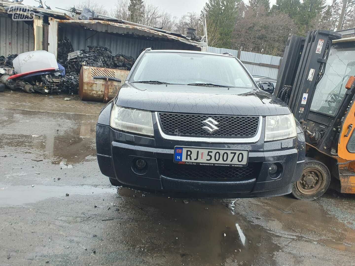 Suzuki Grand Vitara 2008 m dalys