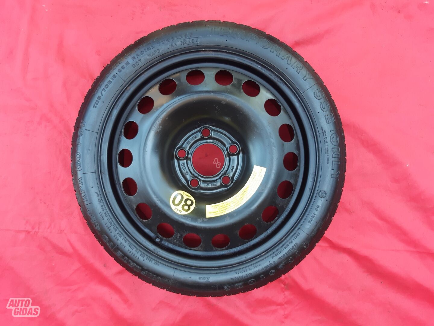 R16 запасное колесо