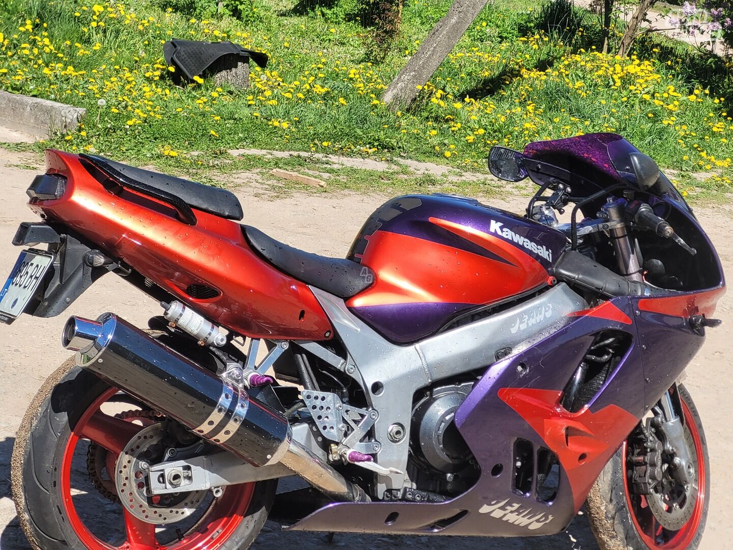 Kawasaki ZX-9R 1997 y Sport / Superbike motorcycle