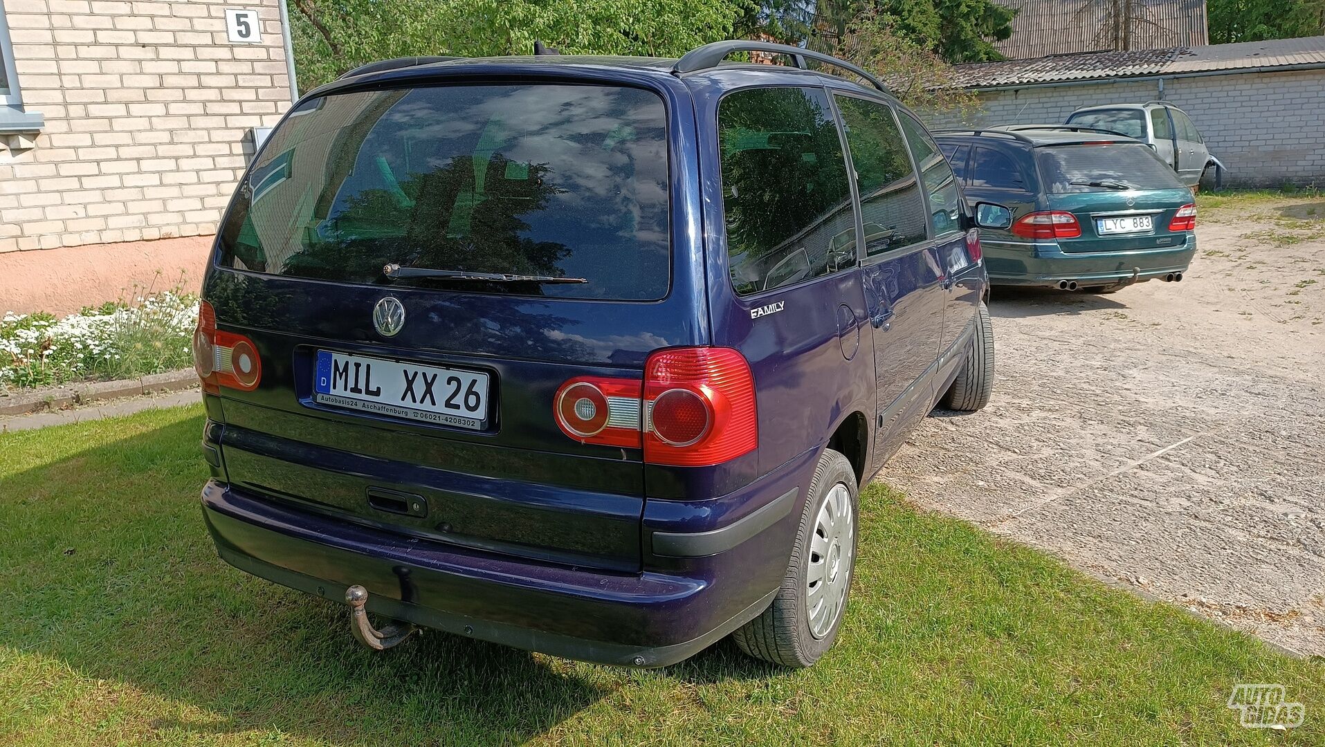 Volkswagen Sharan 2004 m Visureigis