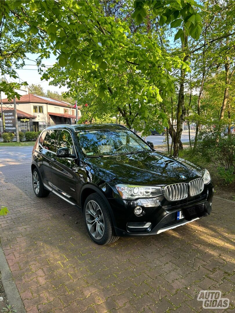 Bmw X3 2016 m Visureigis / Krosoveris