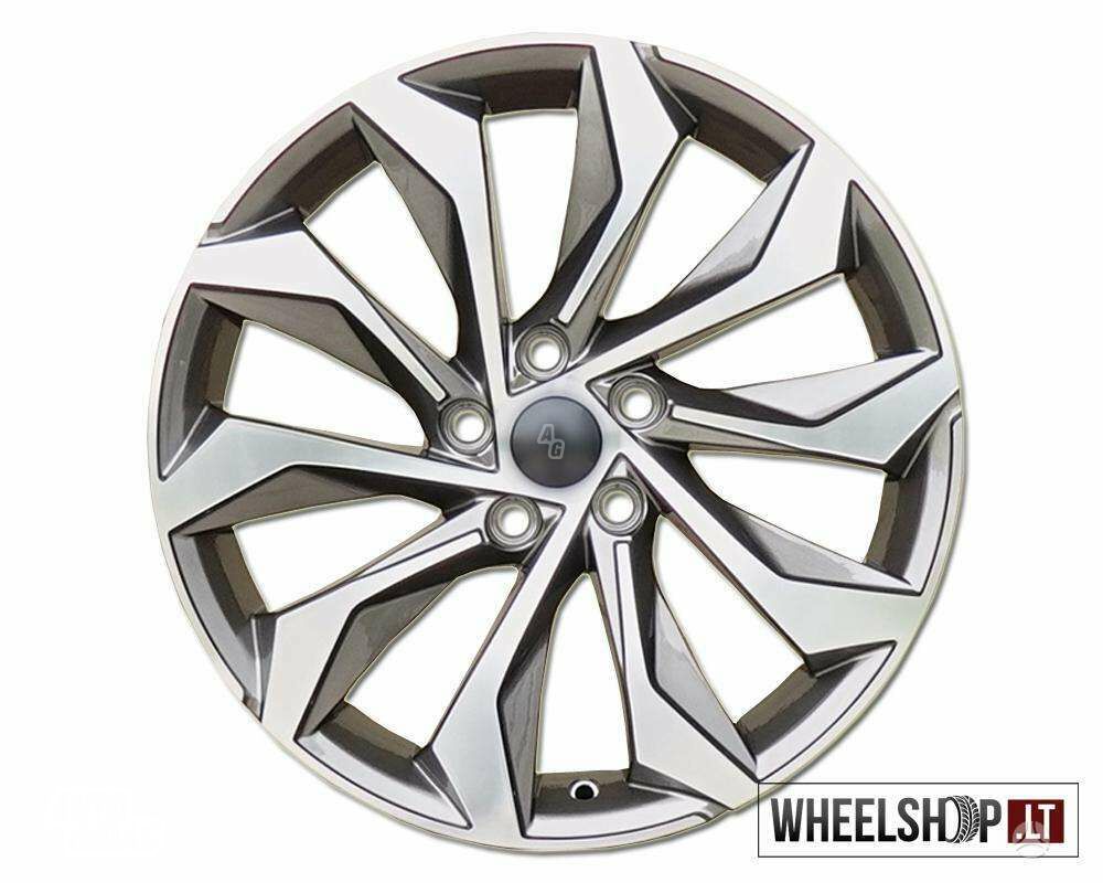 Turbine style rims