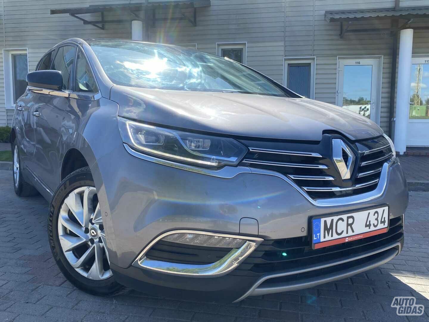 Renault Espace 2016 y Van