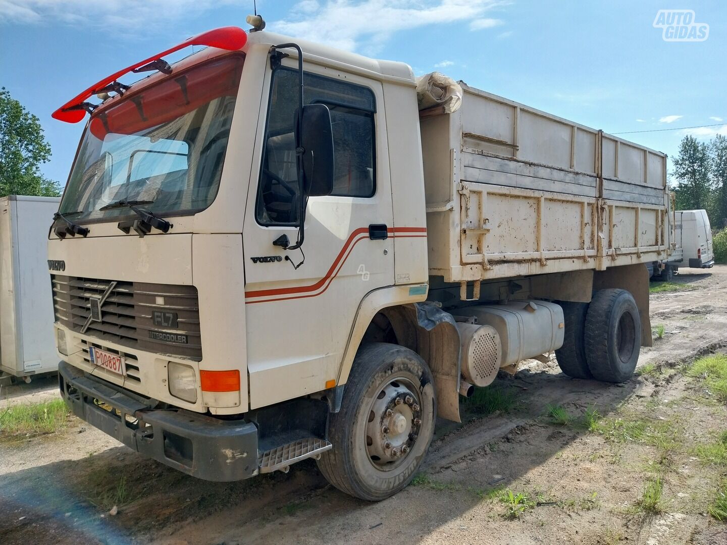 Volvo Fl7 1989 y Dump truck