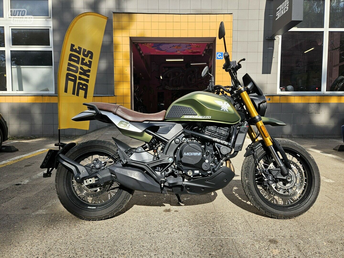 Moto Morini Seiemmezzo SCR 2024 m Klasikinis / Streetbike motociklas