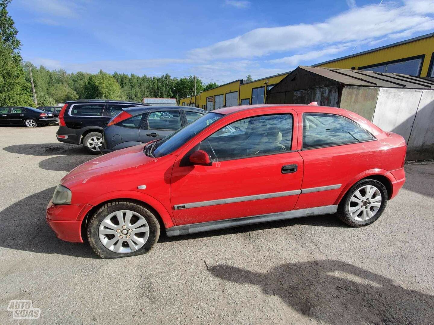 Opel Astra 2000 m dalys
