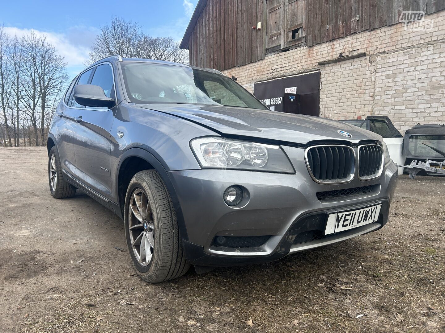 Bmw X3 F25 2012 y parts