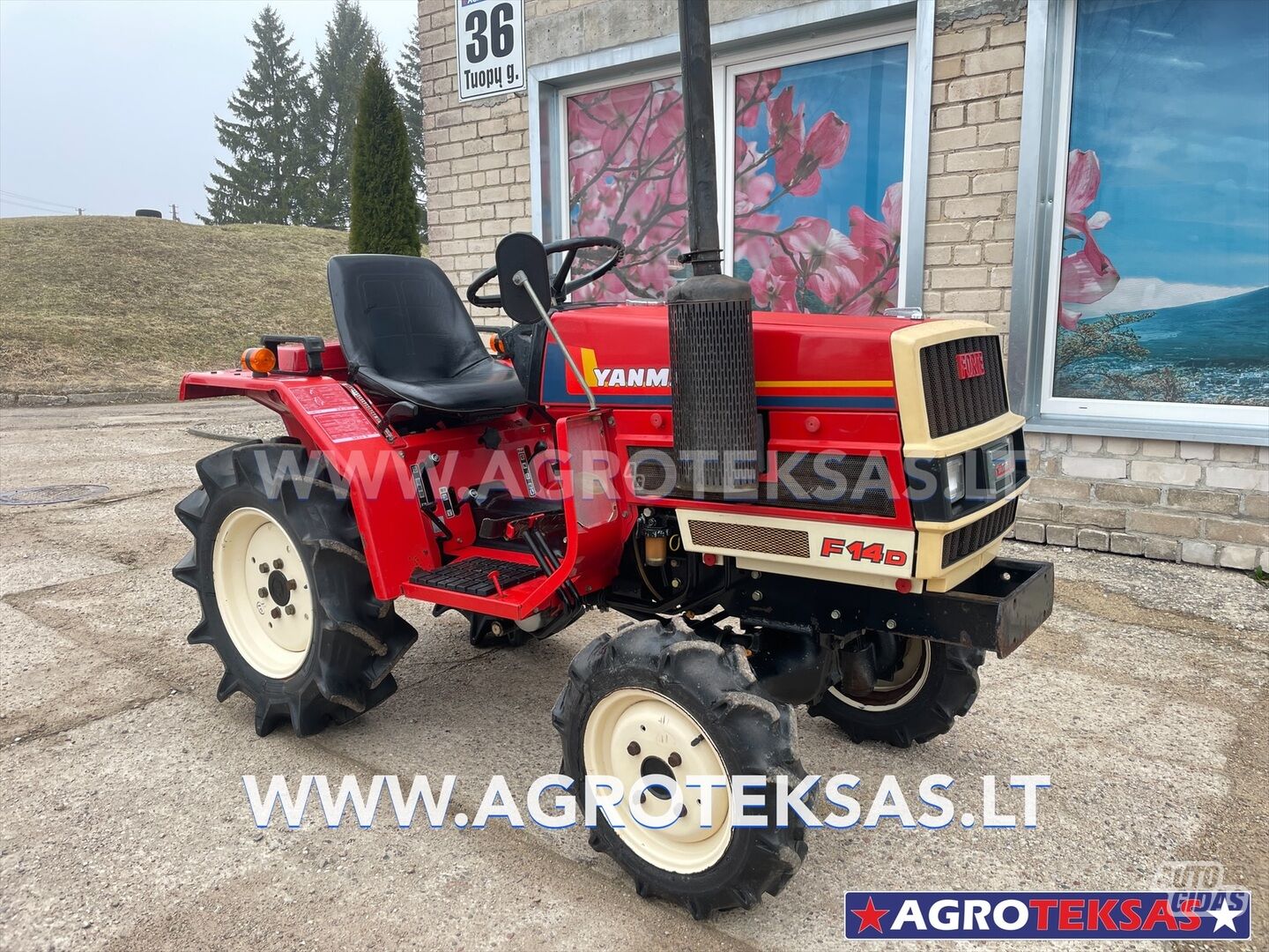 Yanmar įvairūs modeliai 1999 г Трактор