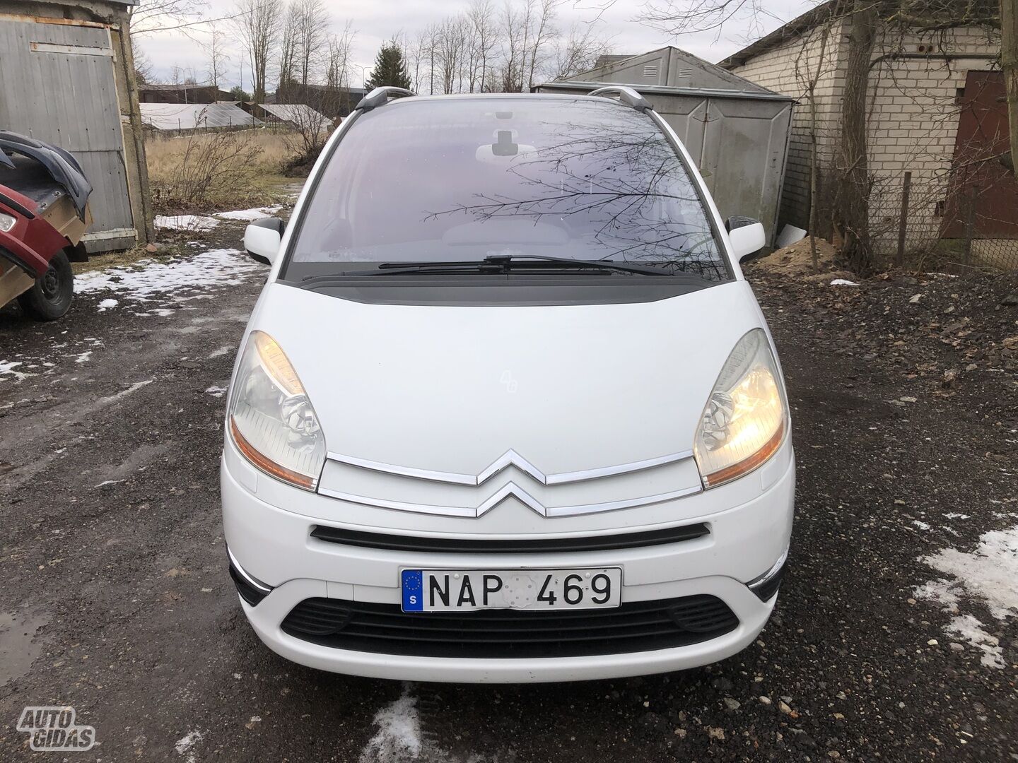 Citroen C4 Grand Picasso 2009 m dalys