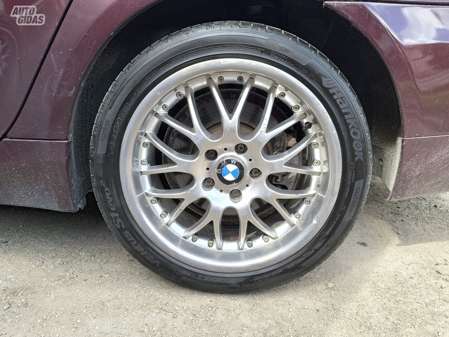 BMW 530 R18 lengvojo lydinio ratlankiai
